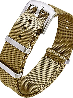 Λουράκι Nato Strap Style Premium χακί 21mm - 22mm σαν καινούργιο