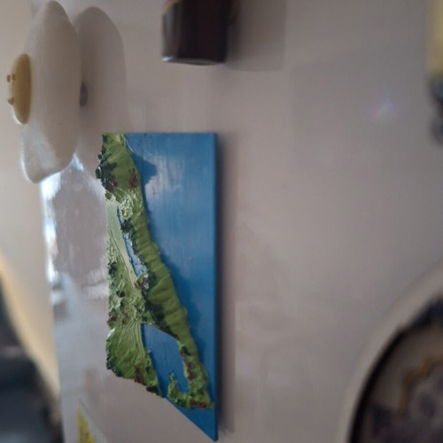 3D Magnet Map custom size, like new
