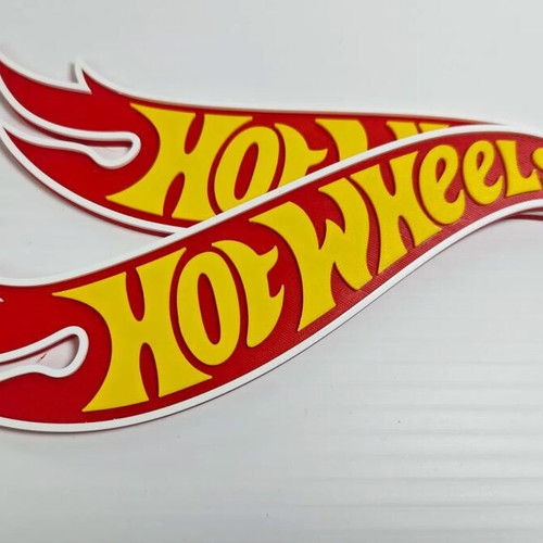 Hot Wheels Logo new for room decoration
