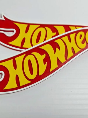 Hot Wheels Logo new for room decoration
