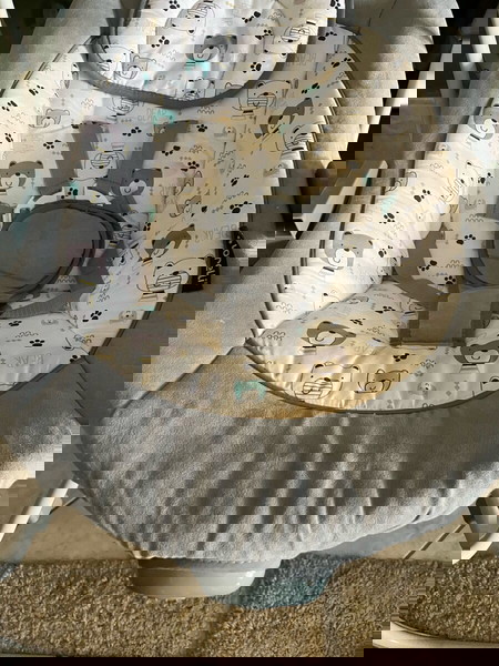 Lorelli Relax Μωρού Κούνια Tango Grey με Μουσική και Δόνηση για Παιδί έως 12kg