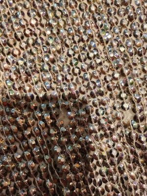 Top Asos silver with rhinestones used, size XXL