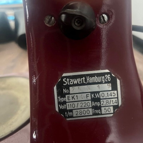 Retro coffee grinder Stawert Hamburg 26 restored