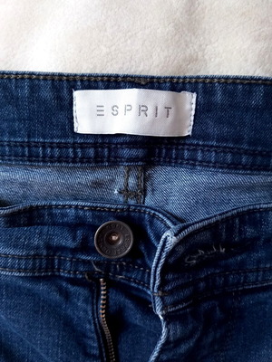 Esprit Мъжки Дънки Слим Размер 32 Синьо Като Нови