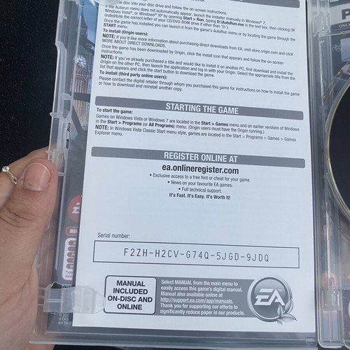 Mass Effect 3 PC DVD-ROM new, original game