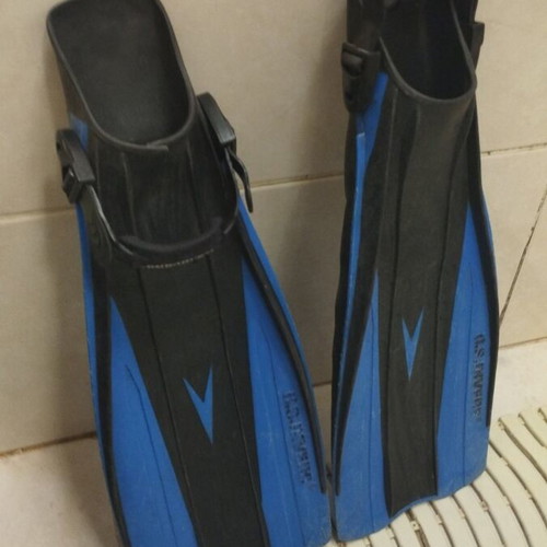 U,S Divers fins used, size 42 to 45