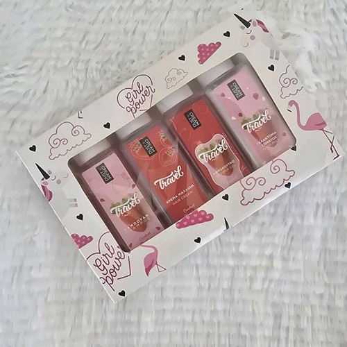 Travel set hair and body care Dust+Cream 90ml new