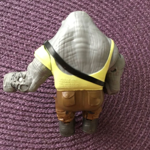 Rocksteady Teenage Mutant Ninja Turtles Figure TMNT 2023 Playmates 4 Inch like new