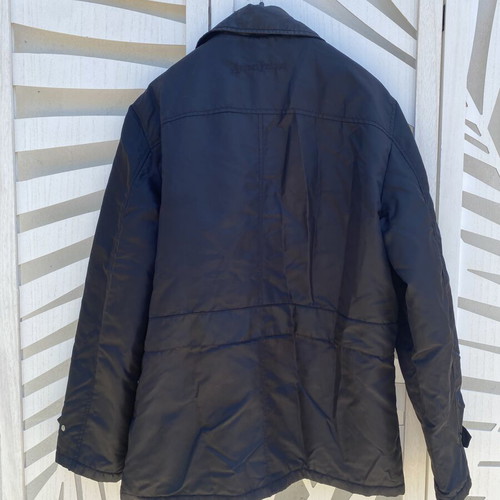 Artisti Italiani men's windbreaker jacket black, like new, zipper broken