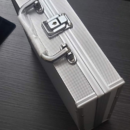Metal coin case 6 levels new with 120 coin slots Leuchtturm