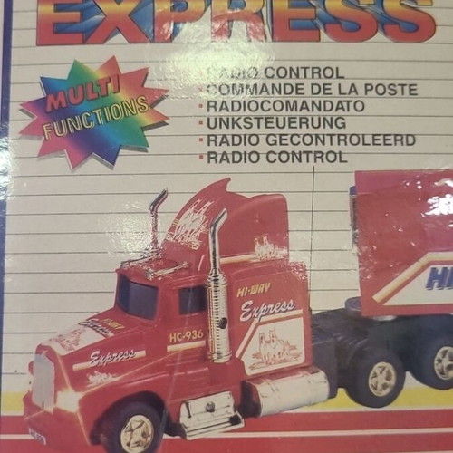 Vintage Hi-Way Express Remote Control Truck 1996 New