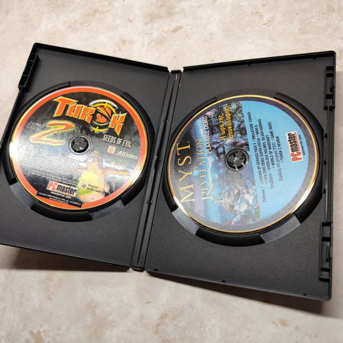 Turok 2 Seeds Of Evil PC CD-ROM used, PC Master Collection in excellent condition