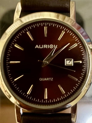 Ρολόι Auriol Quartz σαν καινούργιο, κλασικός μίνιμαλ σχεδιασμός