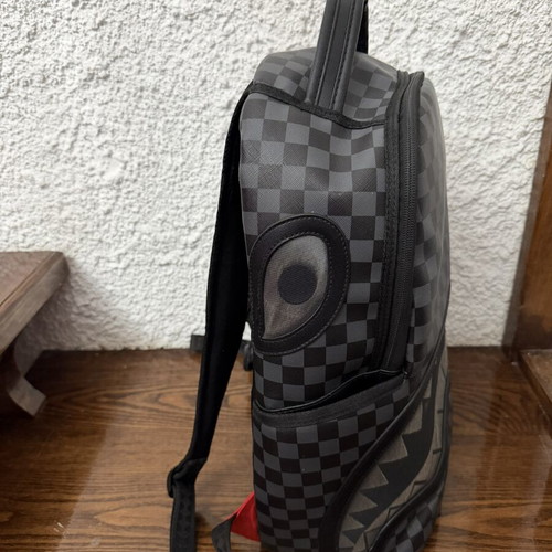 Sprayground Sharks In Paris Lightshow Backpack like new, limited edition