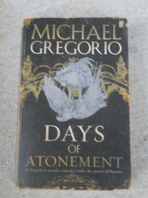 Michael Gregorio Days of Atonement paperback book used