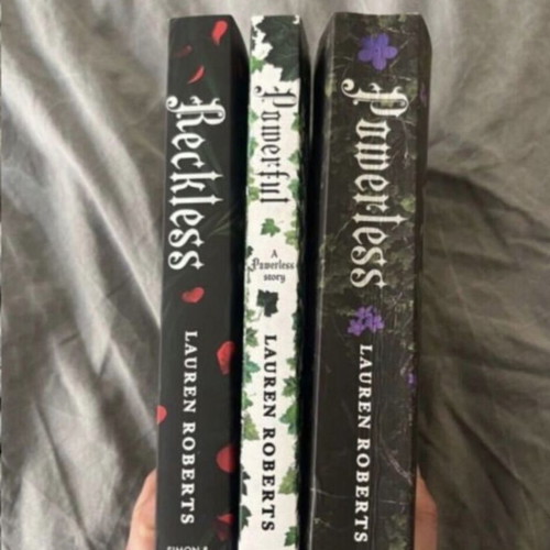 Powerless Trilogy new, set of 3 English paperback books