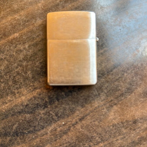 Zippo lighter like new with shark design