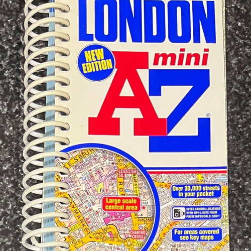 London Map Book like new