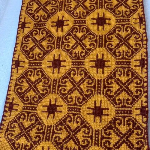 Handmade kilims like new, three embroidered pure wool