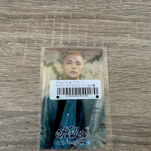 Stray Kids Hollow official Hyunjin bromide card like new