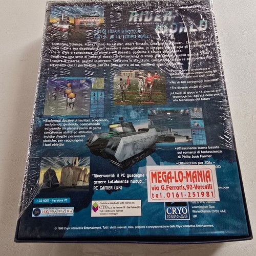 River World PC game big box 1998 sealed