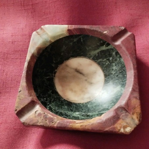 Vintage marble ashtray like new, 1960s