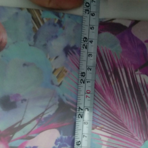 Blouse with nice print, size XXL