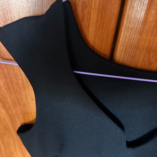 Black bodysuit like new, size small-medium with built-in cups