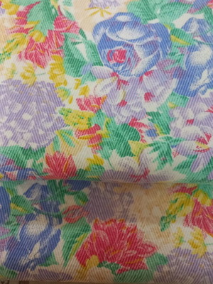 Piqué fabric like new, 2 pieces 1.5x1 meter