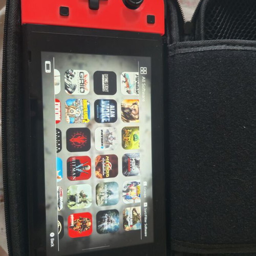 Nintendo Switch console like new with 128GB and 512GB memory cards