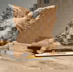 Επιτραπέζιο ξύλινο πορτρέτο κατοικιδίου καινούργιο με 3D ανάγλυφο