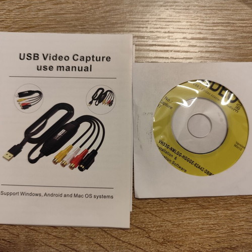 USB 2.0 Video Capture Adapter new, digitize analog video