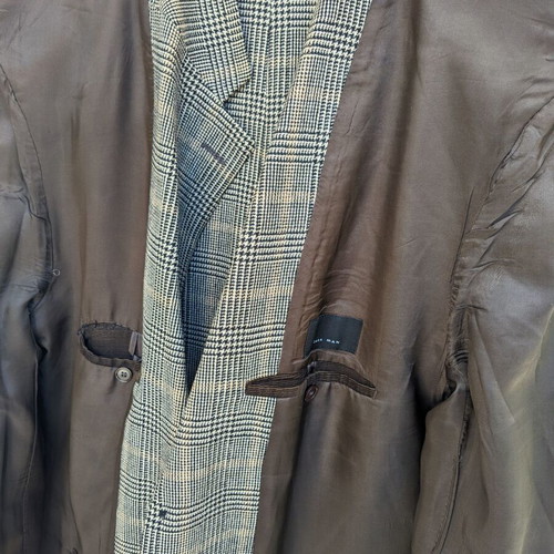 Zara Glen Plaid Checked Sport Jacket used, size XL