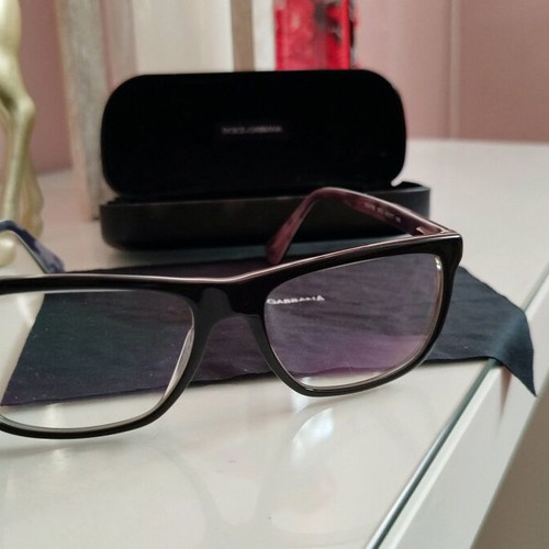 Dolce & Gabbana eyeglasses like new, black unisex