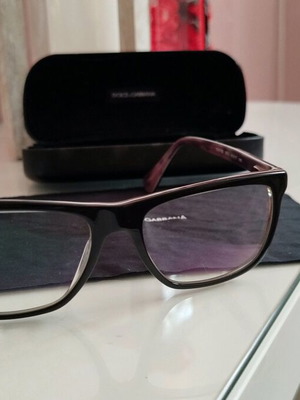 Dolce & Gabbana eyeglasses like new, black unisex