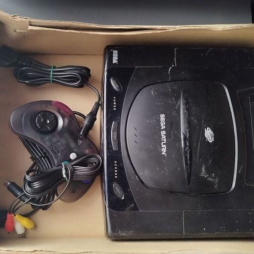Sega Saturn Model 1 used console in moderate condition without game