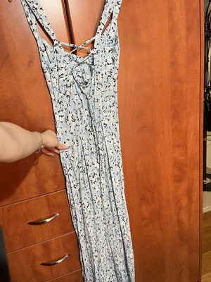Long summer dress like new, Bershka, size S