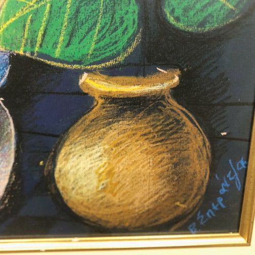 V. Sperantzas framed art print copy, 60x80 cm