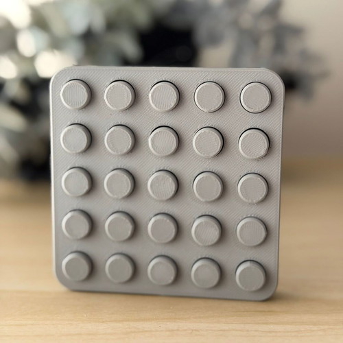 3D Printed Bubble Popping Fidget Toy made to order
