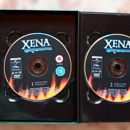 Xena Warrior Princess 3 DVD boxset season 2 like new