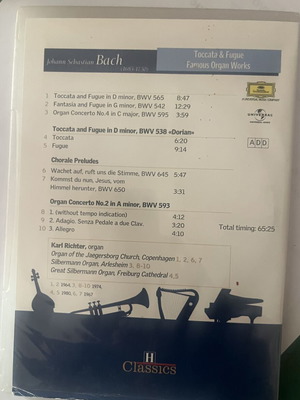 Bach CD like new, classical music