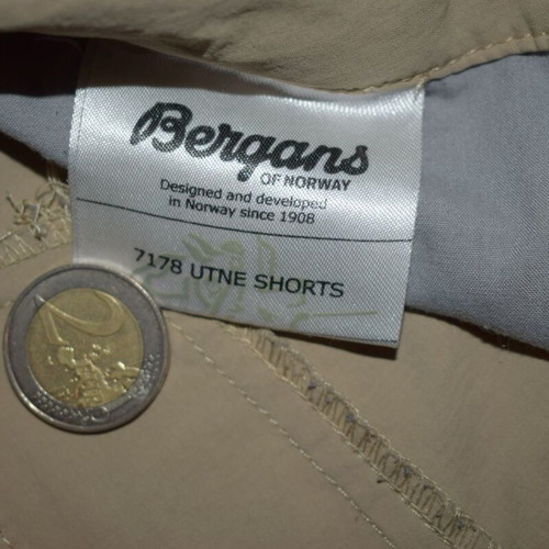 Bergans UTNE men's shorts size XXL like new, beige