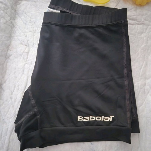 Babolat women's short shorts for under skirt like new, black, L