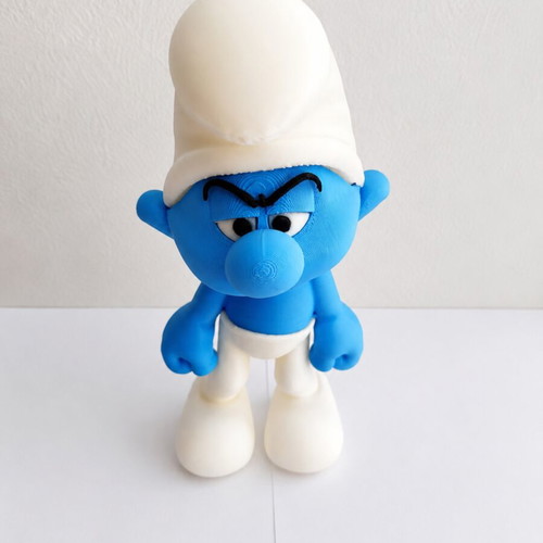 Smurf Grumpy 18cm 3D Printed Handmade Figure new