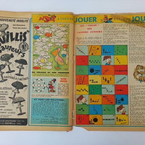 Le Journal de Mickey used comic 1971 large format
