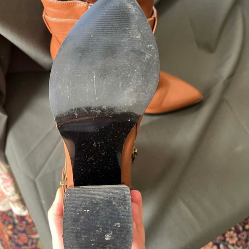Funky Buddha brown ankle boots like new size 41 with buckles