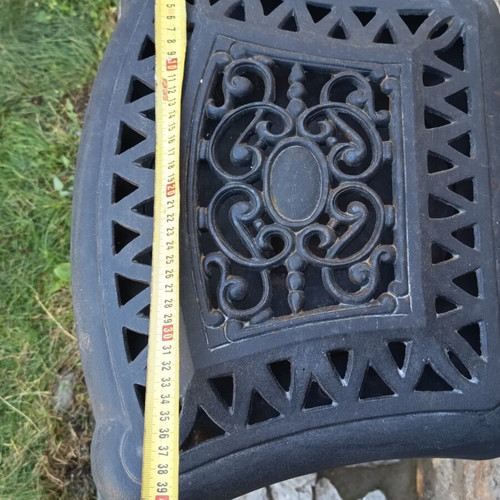 Cast Iron Vintage Wood Stove, like new, 80 cm height