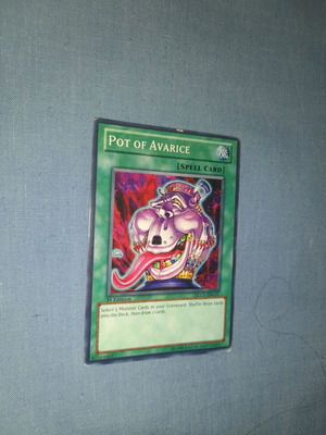 Pot of Avarice Yu-Gi-Oh! Spell Card καινούργιο