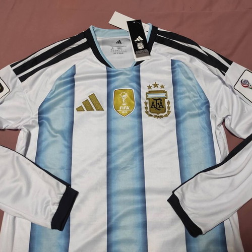 Argentina National Team Long Sleeve Jersey 2026 World Cup Adidas