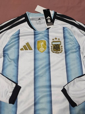 Argentina National Team Long Sleeve Jersey 2026 World Cup Adidas